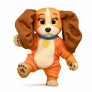 Boneca de Vinil - Amor de Filhote - Disney - Dama Baby - Roma