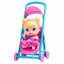 Boneca de Vinil - Baby’s Collection Mini - Carrinho - Loira - Super Toys