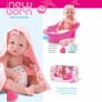 Boneca de Vinil - Diver New Born - Banho de Carinho - Divertoys