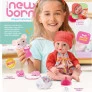 Boneca de Vinil - Diver New Born Unique - Body Laranja - Divertoys
