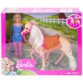 Boneca e Figura - Barbie Pets e Horses - Barbie com Cavalo - Mattel