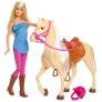 Boneca e Figura - Barbie Pets e Horses - Barbie com Cavalo - Mattel