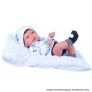 Boneco de Vinil - Reborn Anny Doll Baby - Menino - Cotiplás