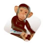 Boneco com Acessórios - Macaquinho Little Caco - OMG Kids