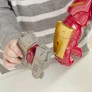 Homem de Ferro usa a armadura Hulkbuster para salvar o dia! Entre em uma aventura emocionante com o <b>Boneco Hulkbuster 30cm - Mega Mighties - Super Hero Adventures - Marvel - Hasbro</b>. Com o tamanho certo para mãos pequenas, está figura articulada do 