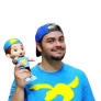 Boneco com Som - 27 cm - Luccas Neto - 14 Frases - Rosita