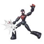 Boneco Miles Morales - Bend and Flex - Homem-Aranha - Marvel - Hasbro