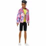 Boneco Articulado - Ken - Barbie - 60 Anos do Ken - 1985 Rocker Derek - Mattel