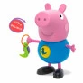 Boneco Articulado - Peppa Pig - George com Atividades - 22 cm - Elka