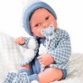 Boneco Bebê - Antonio Juan Recém Nascido - Pipo com Pompons - Fun Divirta-se