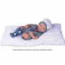 Boneco Bebê - Reborn Anny Doll Baby - Marinheiro - Menino - Cotiplás