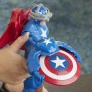 Boneco Articulado - Marvel Avengers - Titan Hero Blast Gear - Capitão América - Hasbro
