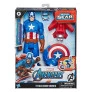 Boneco Articulado - Marvel Avengers - Titan Hero Blast Gear - Capitão América - Hasbro