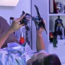 Boneco com Acessório - 10 cm - DC - Batman com Armadura de Voo - Sunny