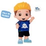 Boneco com Som - 27 cm - Luccas Neto - 15 Frases - Rosita