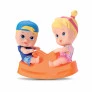 Boneco e Boneca Bebê - Little Dolls - Coleção Super Playground - Divertoys