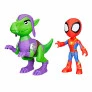 Bonecos - Marvel Spidey Dino-Webs - Spidey e Goblin Raptor - Hasbro