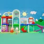 Bonecos com Cenário - Shopping da Peppa Pig - Sunny