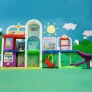 Bonecos com Cenário - Shopping da Peppa Pig - Sunny