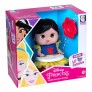 Bonequinha com Acessórios - Princesas Disney - Branca de Neve no Cadeirão - Cotiplás