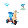 Triciclo Infantil Passeio e Pedal Cavalinho Potó - Calesita com Haste Direcionável