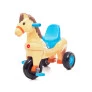 Triciclo Infantil Passeio e Pedal Cavalinho Potó - Calesita com Haste Direcionável
