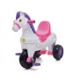 Triciclo Infantil Passeio e Pedal Cavalinho Potó - Rosa - Calesita com Haste Direcionável