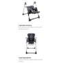 Cadeira de Alimentação - Mellow - 18Kg - Preto - Safety 1st