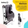Cadeira de Alimentação - Mellow - 18Kg - Preto - Safety 1st