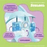 Cadeira de Descanso e Balanço para Bebês - Até 18 kg - Seasons - Azul - Multikids Baby
