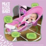 Cadeira de Descanso e Balanço para Bebês - Até 18 kg - Seasons - Rosa - Multikids Baby