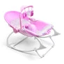 Cadeira de Descanso e Balanço para Bebês - Até 18 kg - Seasons - Rosa - Multikids Baby