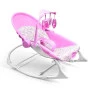 Cadeira de Descanso e Balanço para Bebês - Até 18 kg - Seasons - Rosa - Multikids Baby