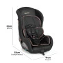 Cadeira para Auto - Bebê - 0-25kg - DRC Maximus - Preto - Galzerano