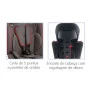 Cadeira para Auto - Dispositivo de Retenção - Ravi - Grafite Vermelho -  Galzerano