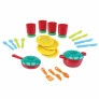 Cadeirinha com Acessórios - Brinkadeira Cozinha - 28 Peças - Dismat