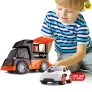 Caminhão e Carro Esportivo - Auto Truck Racing  Samba Toys