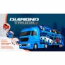Caminhão Roda Livre - Diamond Truck Cegonheira - Azul - Roma Brinquedos