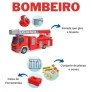 Caminhão Roda Livre - Iveco Tector Bombeiro - Usual Brinquedos