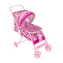 Carrinho de Boneca Luxo Reclinável - Rosa - MeP Kids