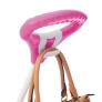 Carrinho de Passeio e Pedal - 1300 Fouks Rosa - Calesita com Haste Direcionável 1