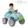 Carrinho de Passeio e Pedal Baby Cross - Azul - Bandeirante