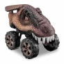 Carrinho Dinossauro Animals Off Road T Rex Sonoro Marrom - Usual Brinquedos