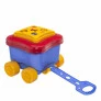 Carrinho com Peças de Encaixe - Baby Land Bauzinho - Azul - Cardoso