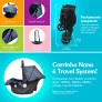 Carrinho de Bebê - Compacto Nano - Fisher-Price - Preto - Multikids Baby