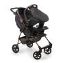 Carrinho de Bebê - Conforto - Romano Travel Coccon Slim - Preto e Cobre - Galzerano