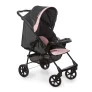 Carrinho de Bebê - Conforto - Romano Travel Cocoon Slim - Preto e Rosa - Galzerano