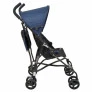 Carrinho de Bebê - Passeio - Oi - Blue Black - Burigotto
