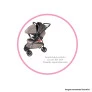 Carrinho de Bebê - Passeio Berço - Maranello 2 - Preto Cinza - Galzerano
