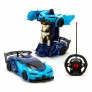 Carrinho de Controle Remoto - Changebot - Carro Robô - Azul - Polibrinq